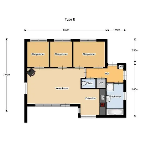 Vakantiehuis De Eekhoorn Holiday home